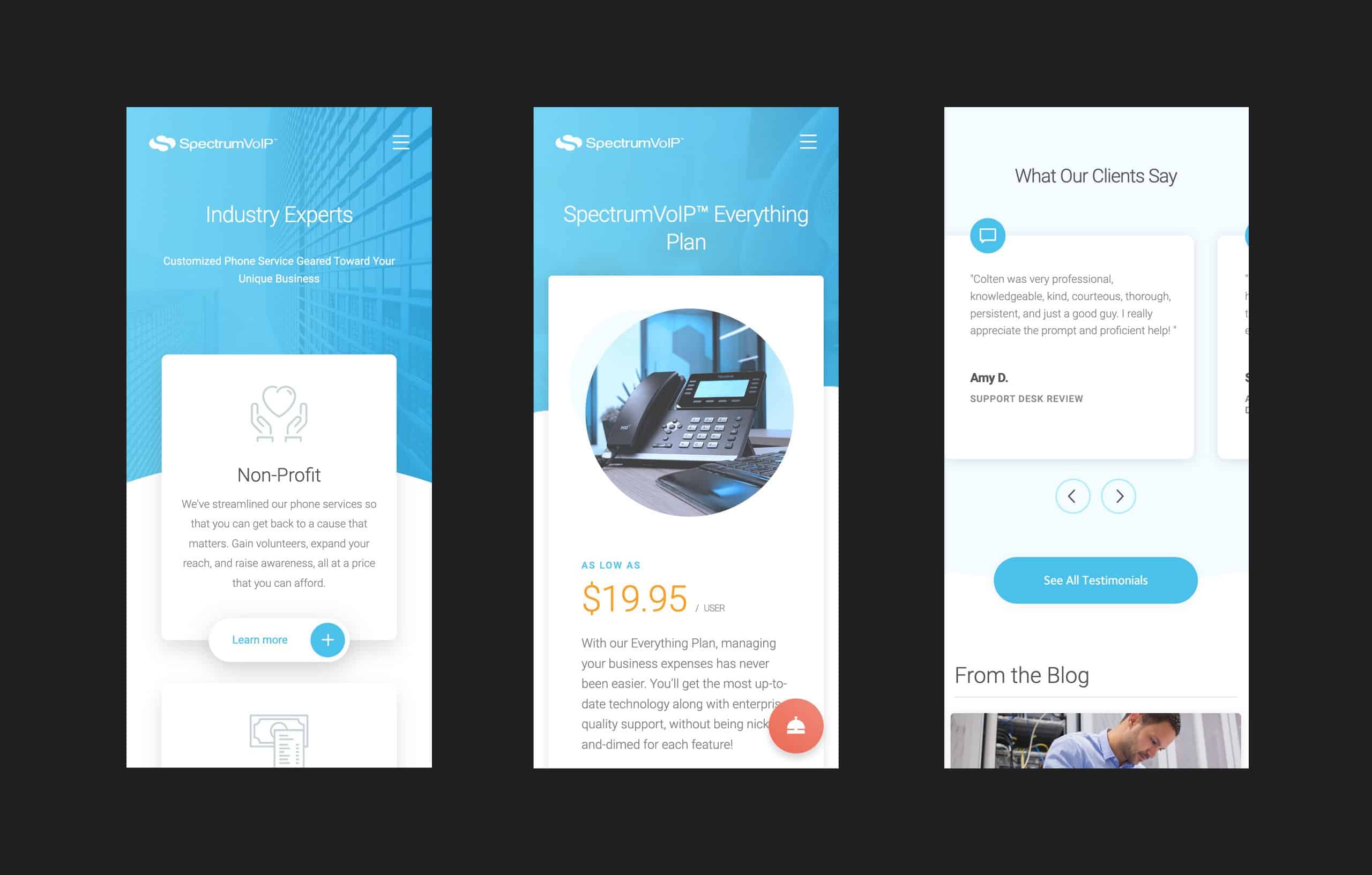 Spectrum Voip - Our SEO work