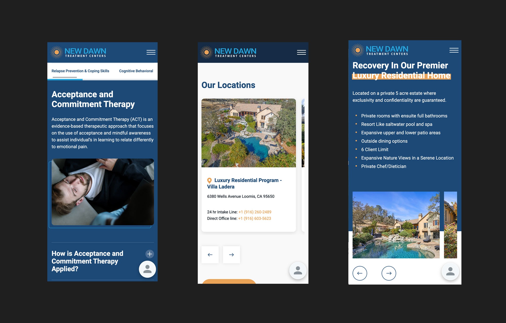 New Dawn Treatment Center DIGITECH  Design
